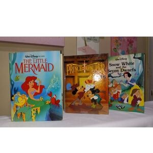 Set of 3 Walt Disney Oversize Hardcover Books Gallery Twin Mouse Works Classic